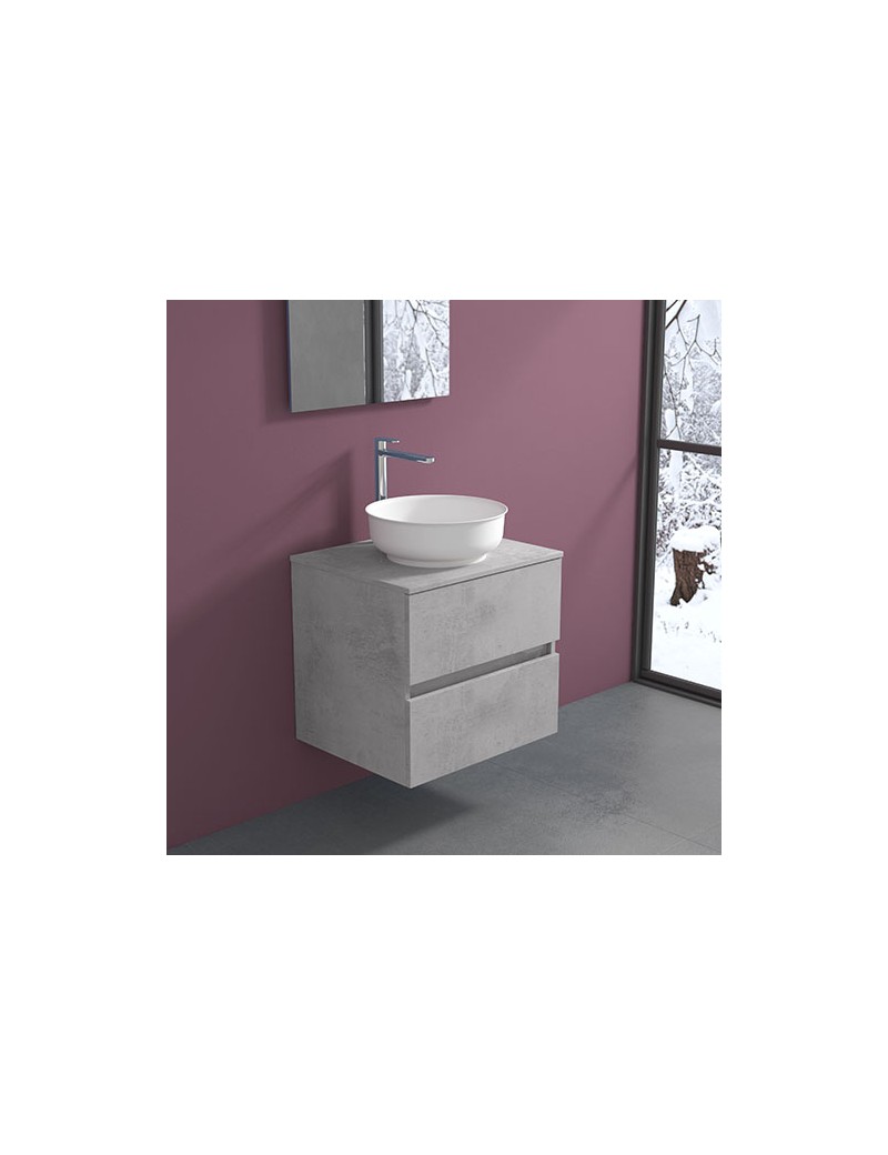 mobile evo 54 nicole round 40 progettobagno finitura light