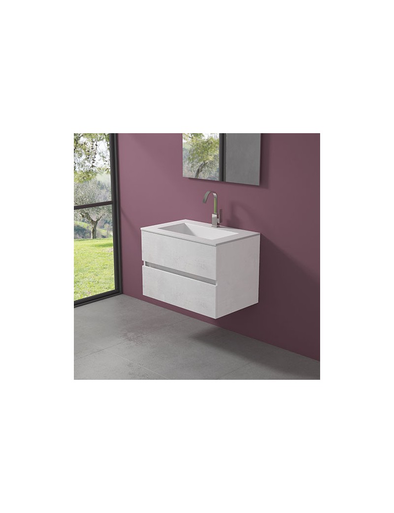 mobile evo 54 hiden progettobagno finitura ice