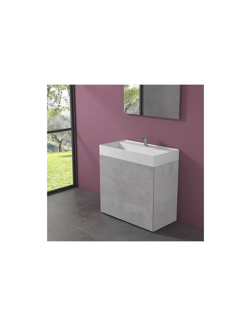 mobile hitek2 85 progettobagno finitura light mobile hitek2 85 progettobagno finitura light