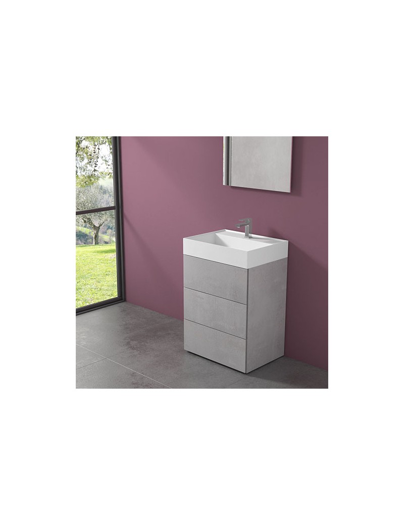 mobile hitek3 cm60 progettobagno finitura light mobile hitek3 cm60 progettobagno finitura light