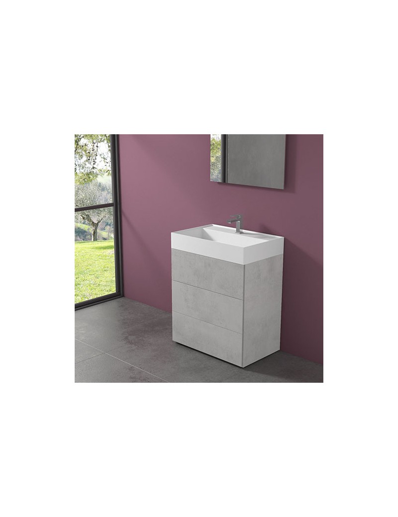 mobile hitek3 cm70 progettobagno finitura light mobile hitek3 cm70 progettobagno finitura light